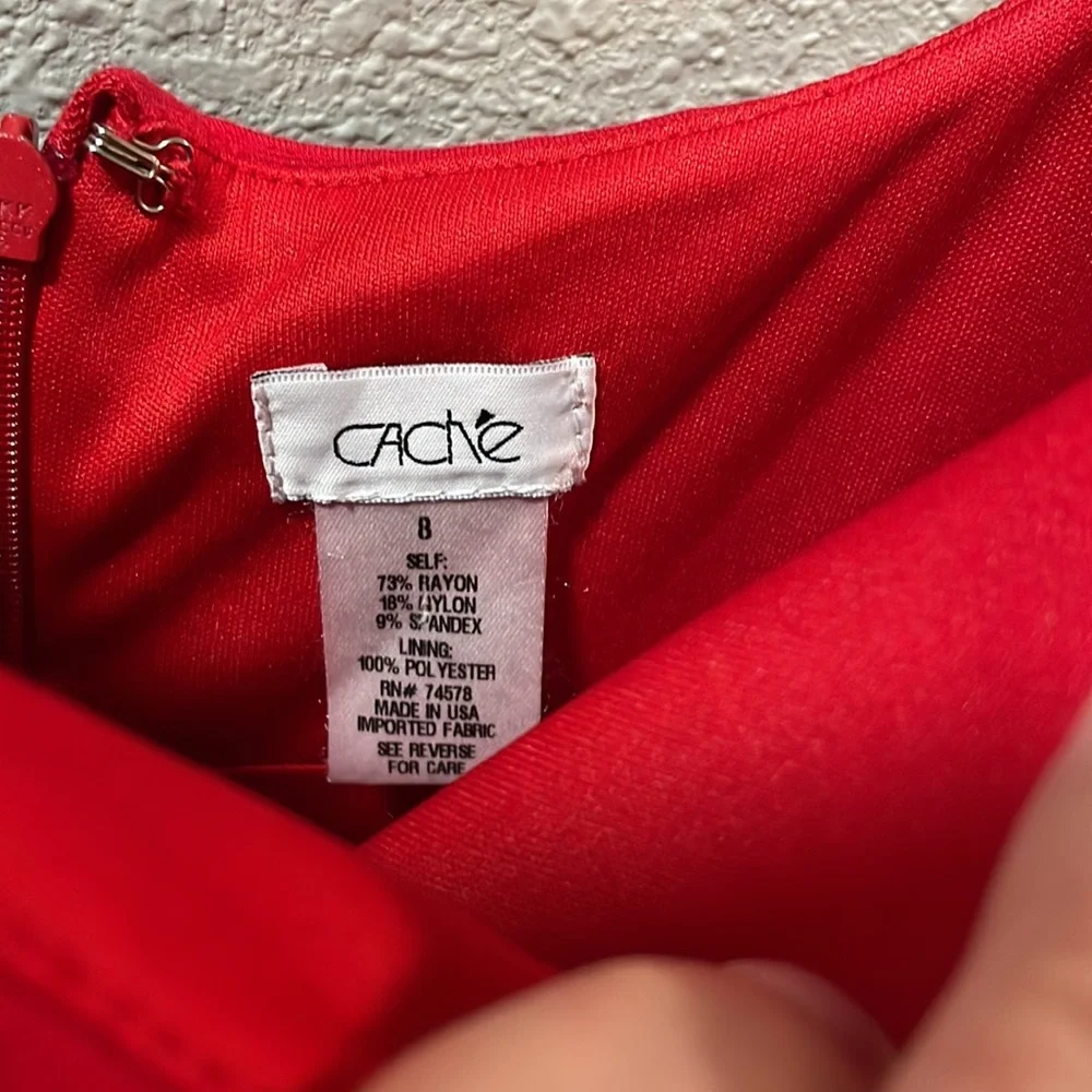 Red Cache Dress - Picture 5 of 5